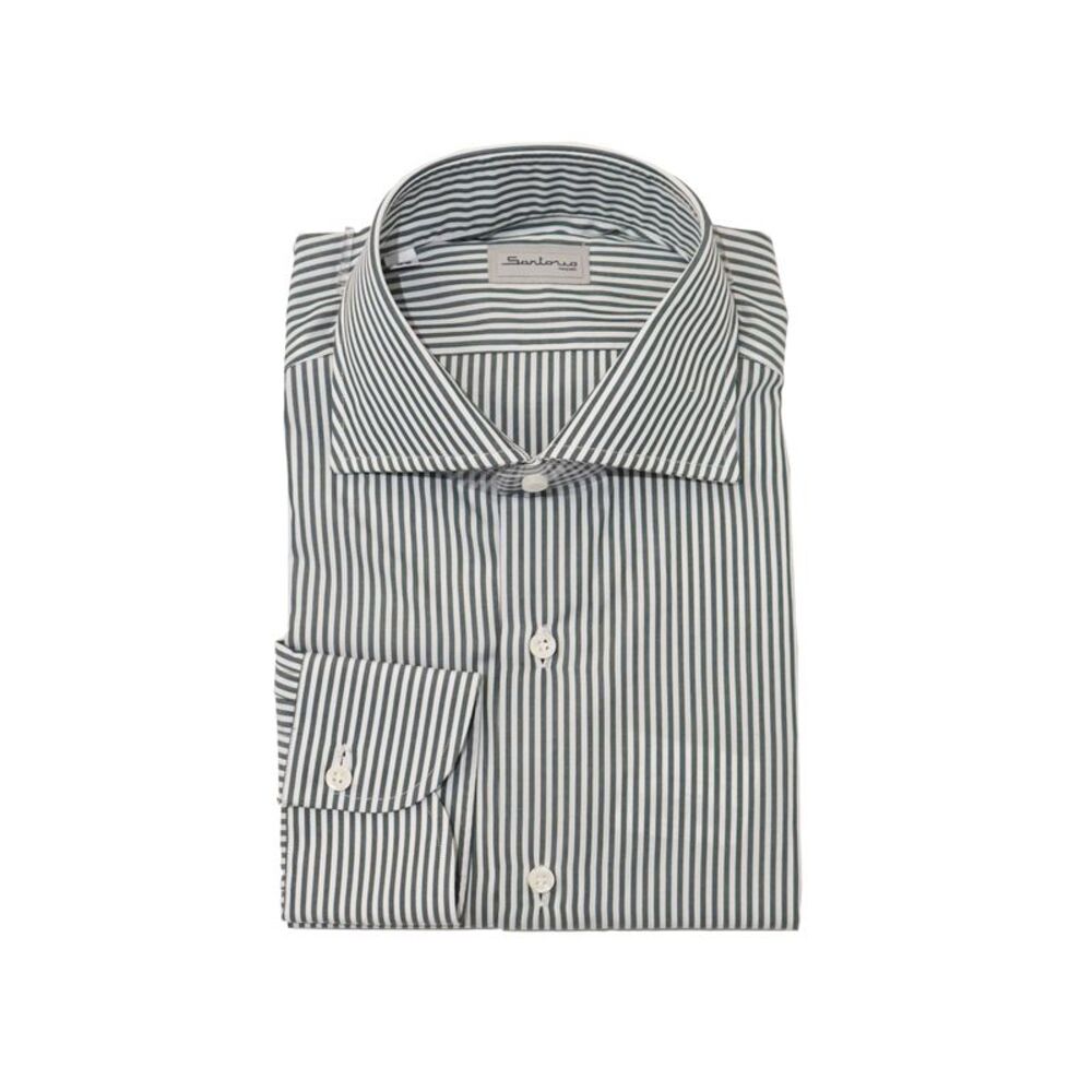 Sartorio Pinstripe Cotton Dress Shirt